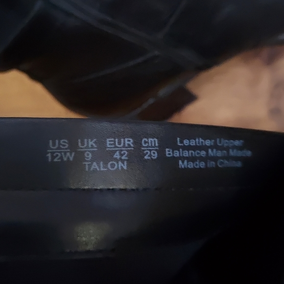 NATURALIZER Talon Leather Boots - 12 Wide - Picture 7 of 8